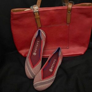 Rothy’s women Red White & Blue 8.5